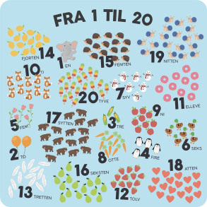 Fra 1 til 20