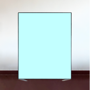 Skrmvg med cip off  print/ print 120x150 cm