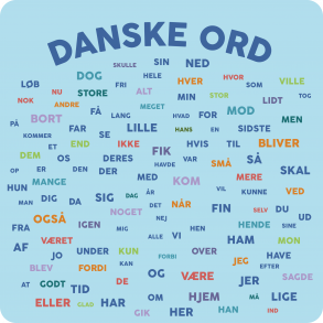120 danske ord, de mest brugte