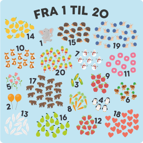 Fra 1 til 20