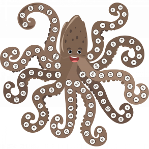 Blksprutte - gange/minus/dividere/plusse tabel