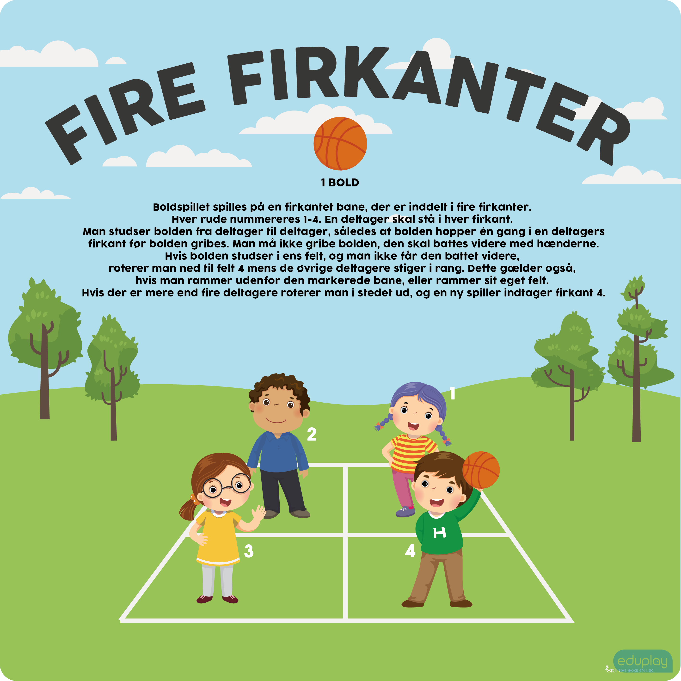 Fire firkanter