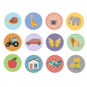 Runddeller med design