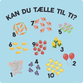 Kan du tlle til ti?