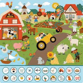 Find 20 ting - Bondegrd