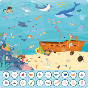 Find 20 ting - Havet