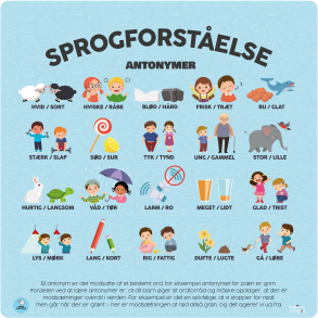 Sprogforstelse - Antonymer