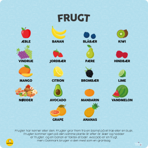 Ordforrd - Frugt