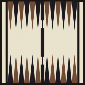 Backgammon - gulvfolie