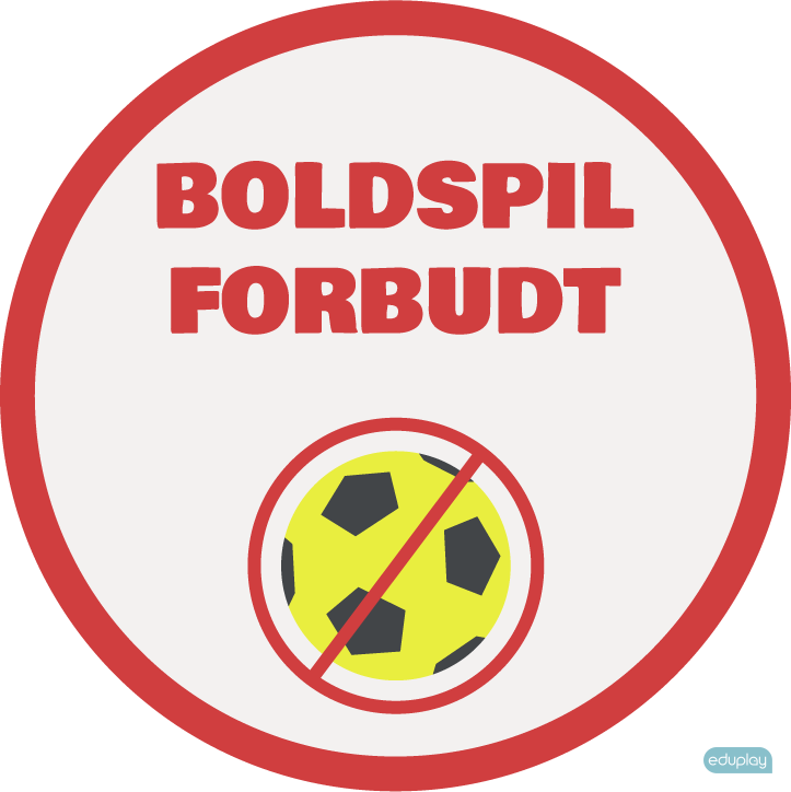 Boldspil forbudt 300mm