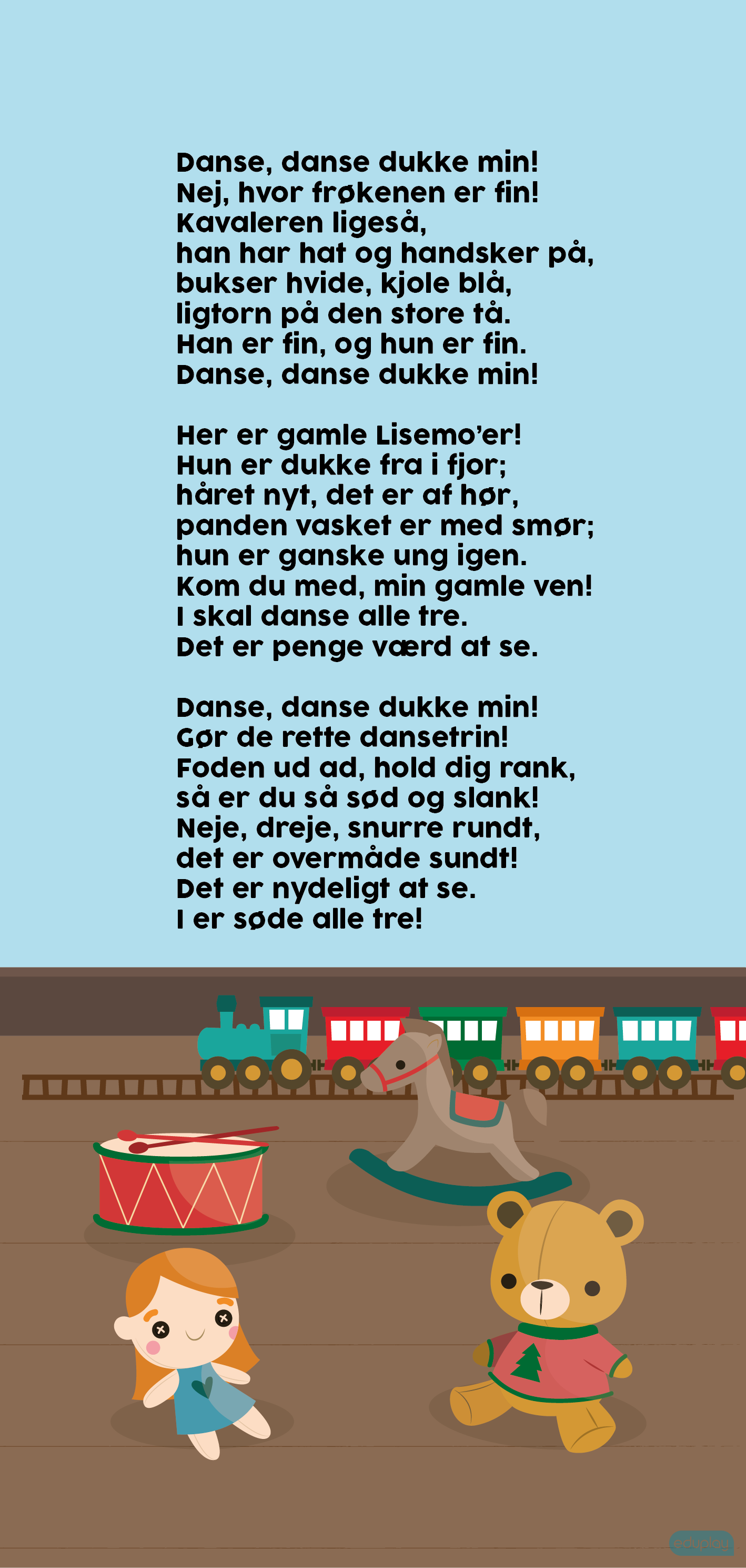 Danse danse dukke min