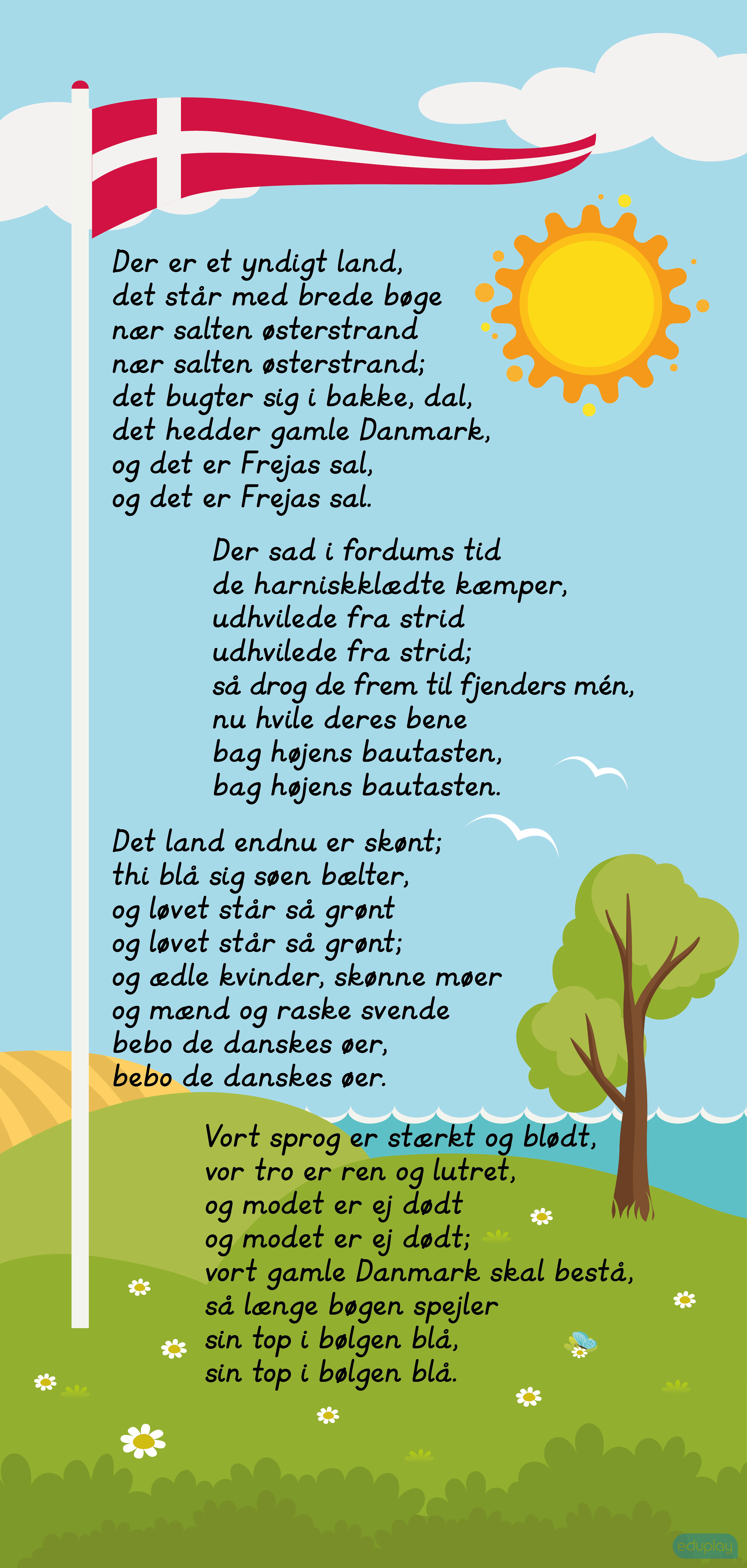 Der er et yndigt land