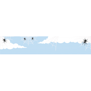 Edderkopper - vinduesfolie