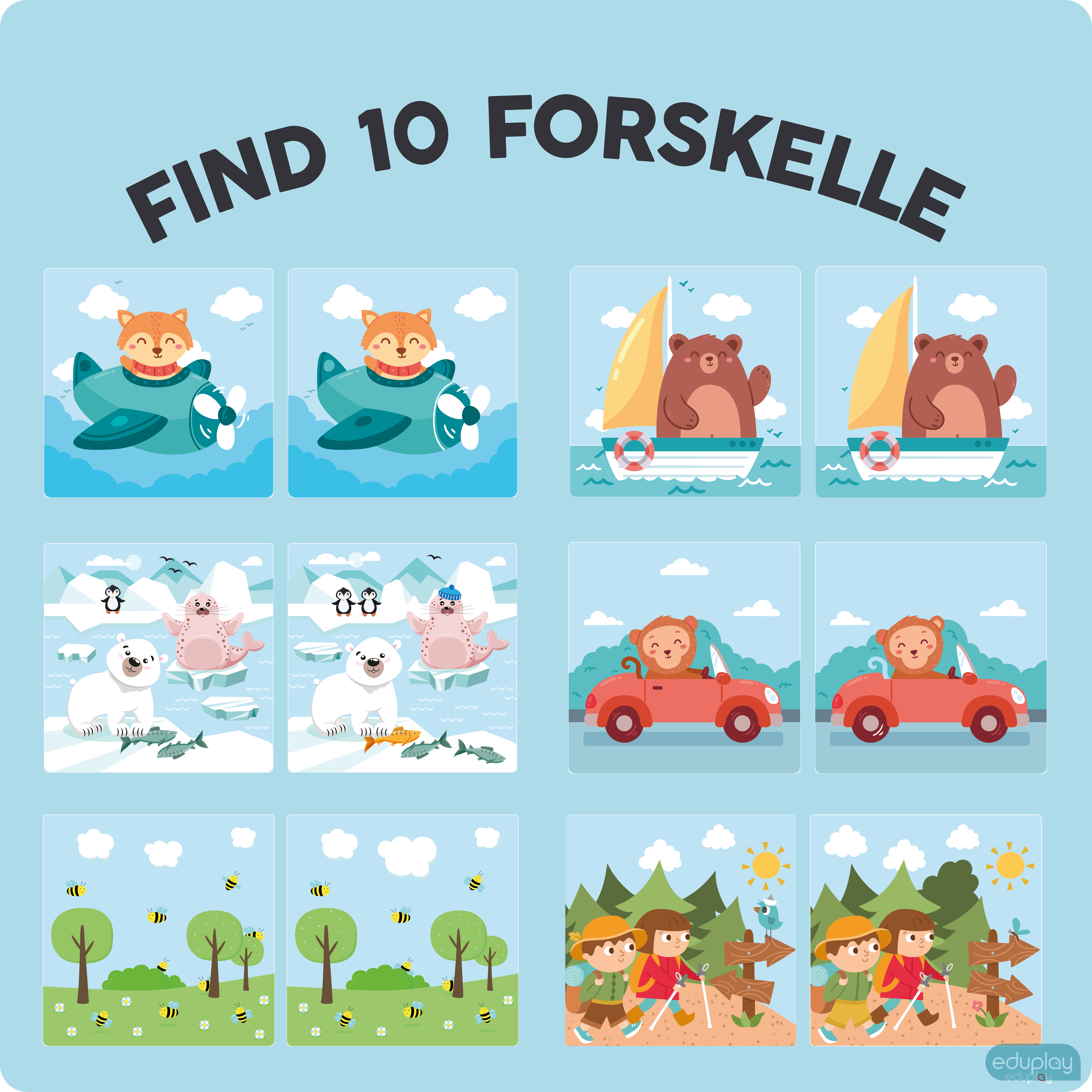 Find 10 forskelle
