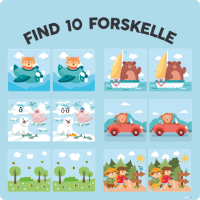 Find 10 forskelle