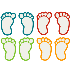 Fdder - 4 st i forskellige farver