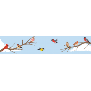 Fugle - vinduesfolie