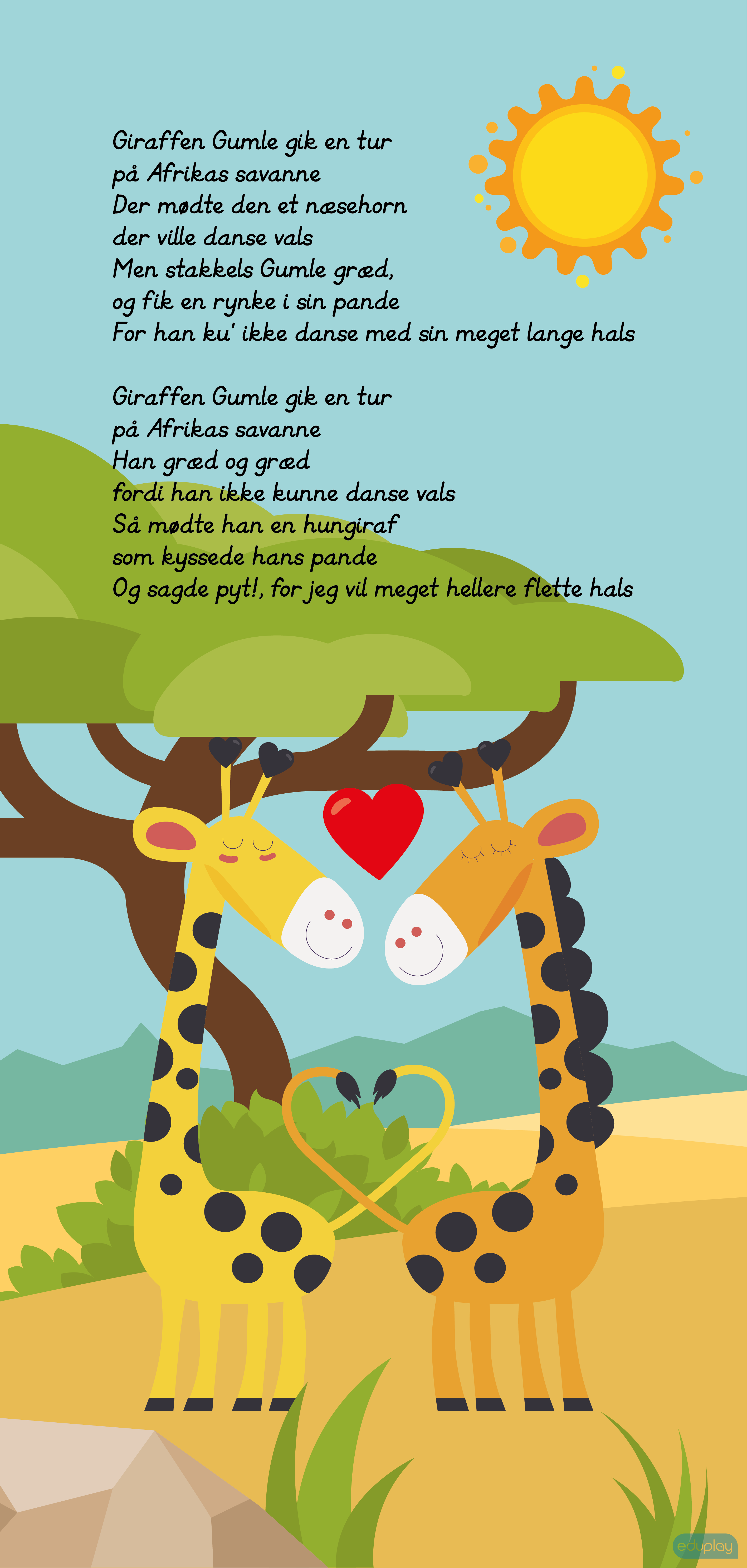 Giraffen Gumle
