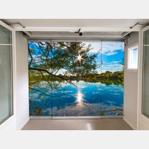 Skovsdesign til dobbeltdre