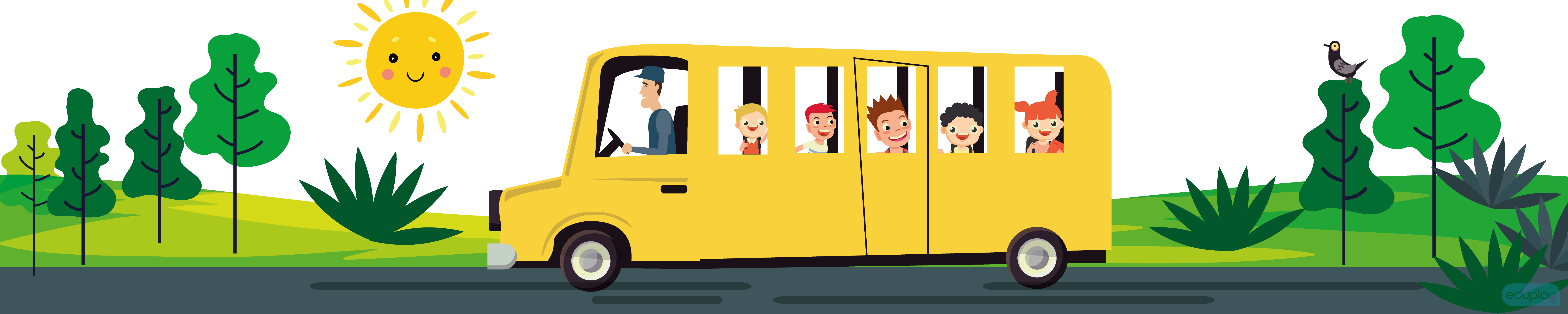 Hjulene p bussen - vinduesfolie
