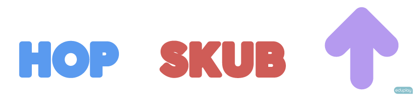 Hop Skub Pil - gulvfolie