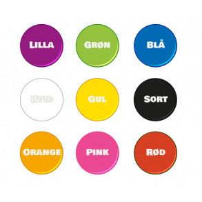 Lr farverne - rundeller