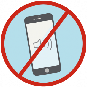 Mobilfri zone - kan ses fra begge sider