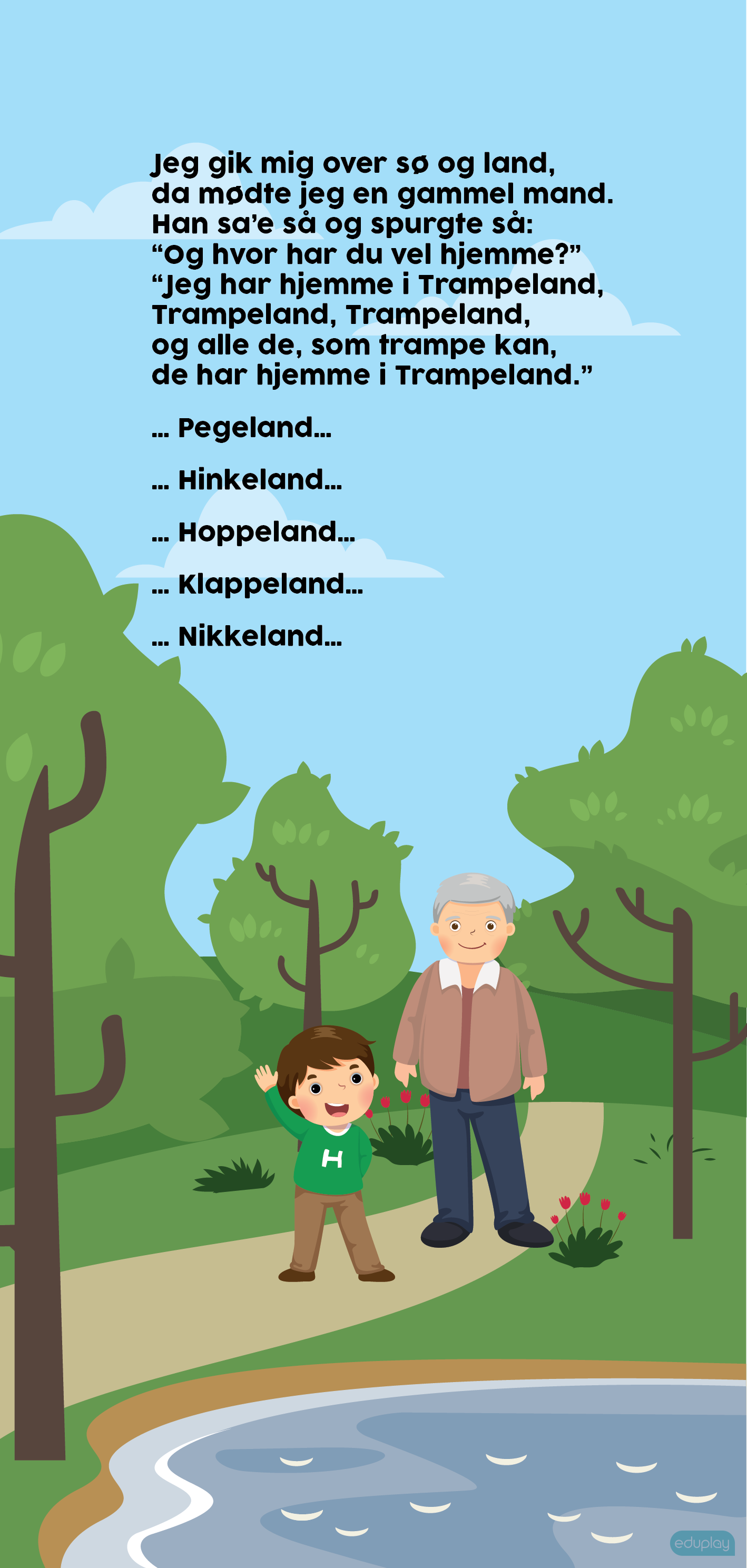 Jeg gik mig over s og land