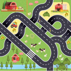 Vejbane kontinuerlig 2